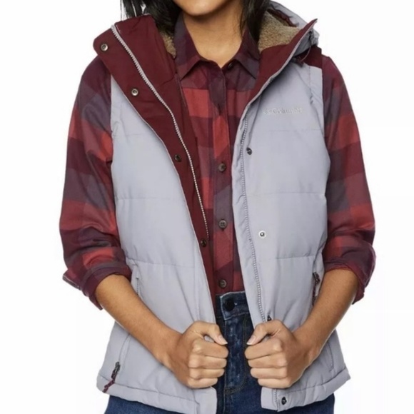 Columbia Jackets & Blazers - 🍁🆕️🍁 NWT COLUMBIA CHALLENGER HOODED VEST